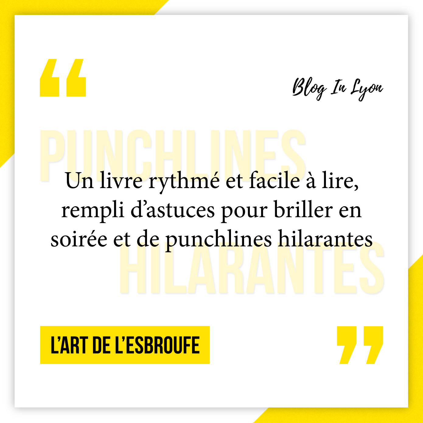 Avis lecture de L'art de l'esbroufe : le livre pour briller en société !