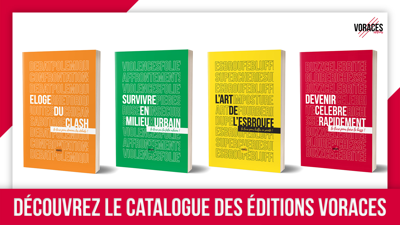 Présentation catalogue des Éditions Voraces