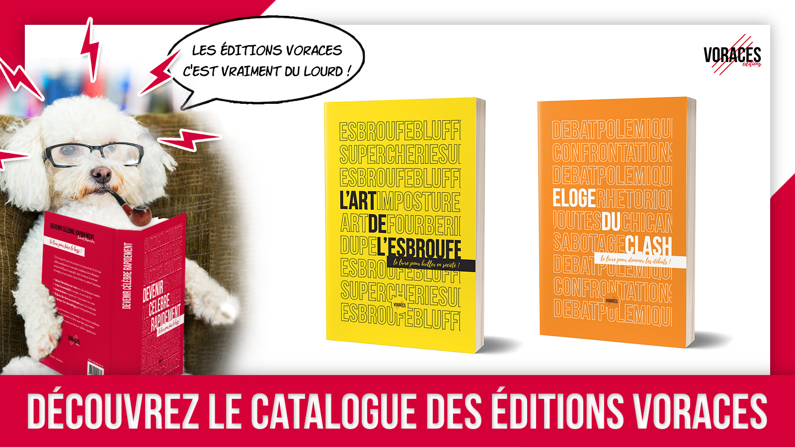 Présentation catalogue des Éditions Voraces