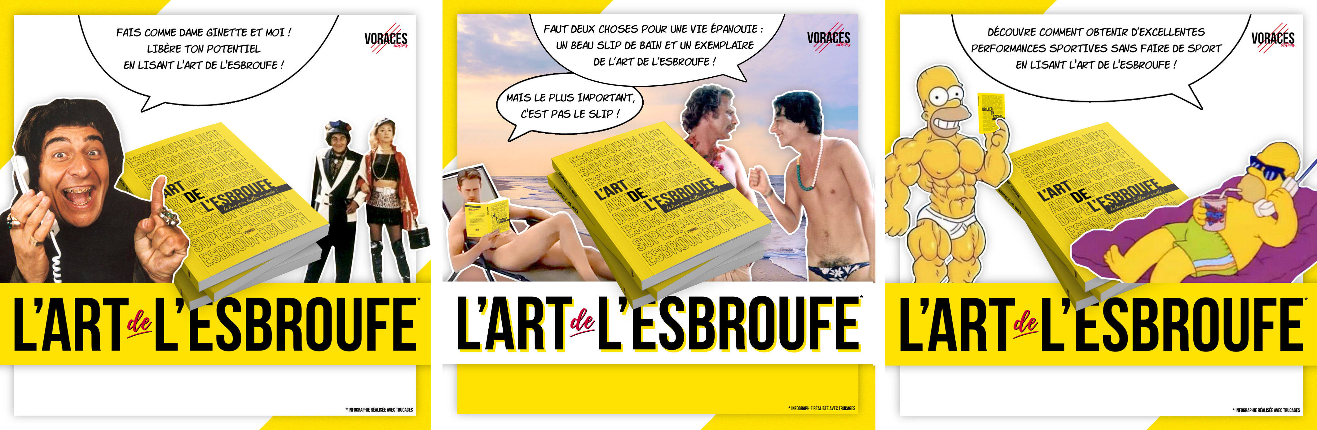 Présentation livre L'art de l'esbroufe : le livre pour briller en société !